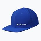 CCM Kleines Logo flache Krempe SR royal Baseballkappe