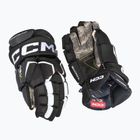 CCM Tacks AS-V Pro YTH schwarz/weiss Kinder Hockeyhandschuhe