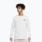 Herren-Langarmshirt Nike Sportswear Club white/black