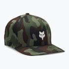 Herren Fox Racing Fox Head Camo Tech Flexfit grün camo Baseballkappe