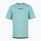 Fox Racing Ranger Wortmarke Männer Radfahren Trikot Vintage waschen blau