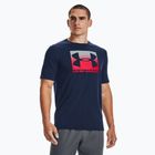 Herren Under Armour Boxed Sportstyle Trainings-T-Shirt navy blau 1329581-408