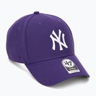47 Marke MLB New York Yankees MVP Baseballmütze lila