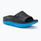 Slides Schlappen  Damen HOKA Ora Recovery Slide 2 ebony/dresden blue