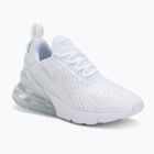 Kinderschuhe Nike Air Max 270 white/metallic silver/white