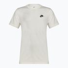 Herren Nike Sportswear Club schwarzes Segel/schwarzes T-shirt