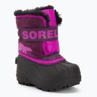 Sorel Snow Commander Kinderschneestiefel lila dahlia/groovy pink