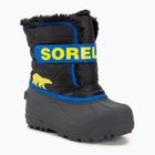 Sorel Snow Commander Junior Schneestiefel schwarz/super blau