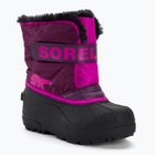 Sorel Snow Commander Kinder-Trekking-Stiefel lila dahlia/groovy pink