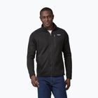 Herren Patagonia Better Sweater Fleece-Trekking-Sweatshirt schwarz