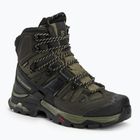 Trekkingschuhe Herren Salomon Quest 4 GTX olive night/peat/safari