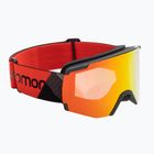 Skibrille Salomon S/View grey/red L41488