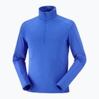 Herren Fleece-Sweatshirt Salomon Outrack HZ Mid blau LC1711