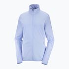 Damen Fleece-Sweatshirt Salomon Outrack Full Zip Mid blau LC1711