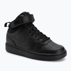 Kinderschuhe Nike Court Borough Mid 2 black/black/black