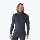 Sweatshrit Hoodie Thermoaktiv Herren Smartwool Merino 250 Baselayer 1/4 Zip Boxed charcoal heather