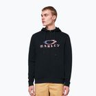 Herren Oakley Bark 2.0 Hoodie FZ schwarz/amerikanische Flagge Sweatshirt
