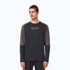 Radtrikot Herren Oakley Factory Pilot Mtb LS II schwarz-grau FOA44497