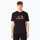 Herren Oakley O Bark 2.0 T-Shirt schwarz/amerikanische Flagge