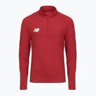 Kinder Fußball Sweatshirt New Balance Training 1/4 Zip gestrickt kastanienbraun NBEJT9035