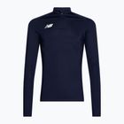 Herren Fußball Sweatshirt New Balance Training 1/4 Zip gestrickt marineblau NBEMT9035