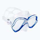 Mares X-Vision klar blau Tauchmaske 411053