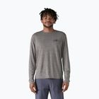 Herren Patagonia Cap Cool Daily Graphic Shirt 73 skyline/feather grey langarm