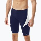 Herren-Schwimmjammer TYR Durafast Elite Curve Splice Hexa Jammer navy/white