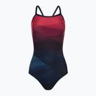 Einteiliger Damen-Badeanzug TYR Forge Diamondfit rot/mehrfarbig