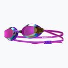 Damen-Schwimmbrille TYR Blackops 140 Ev Racing verspiegelt lila/rosa