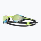 TYR Tracer-X Elite Racing Verspiegelt schwarz/kalk Schwimmbrille