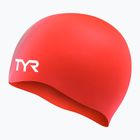 Schwimmkappe TYR Wrinkle Free Silicone bright red