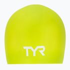 Badekappe TYR Long Hair Wrinkle Free Silicone limelight