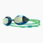 Schwimmbrille TYR Blackops 140 Ev Racing Mirrored turquoise/lime