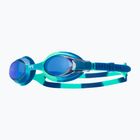 Kinder-Schwimmbrille TYR Swimple Tie Dye Mirrored blue/mint