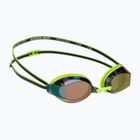 Schwimmbrille TYR Blackops 140 Ev Racing Mirrored bright green/black