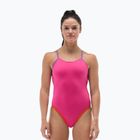 Damen-Einteiler Badeanzug Tyr Multistrap Cutoutfit Durafast Elite pink/multi