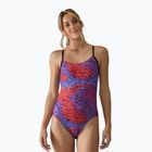 Damen-Einteiler Badeanzug Tyr Cutoutfit Hodori orange/purple