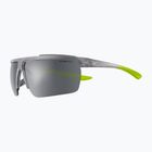 Sonnenbrille Nike Windshield matte wolf grey/grey w/silver mirror