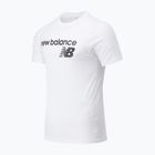Herren New Balance Classic Core Logo T-shirt weiß