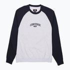 Herren Converse Retro Chuck Raglan Crew Sweatshirt 10027641-A03 light retro grey heather/bla