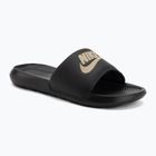Schlappen Herren Nike Victori One Slide black/metalic gold