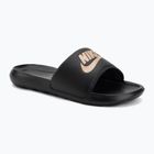 Damenbadelatschen Nike Victori One Slide black/black/metallic red bronze