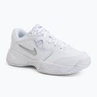 Nike Court Lite 2 Jr Kinder-Tennisschuhe white/metallic silver