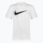 Herren Nike Sportswear Swoosh weiß/schwarzes T-shirt