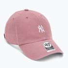 47 Marke MLB New York Yankees Base Runner Kappe CLEAN UP mauve