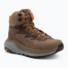 Herren-Trekking-Stiefel HOKA Kaha GTX otter/persimmon/orange