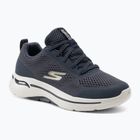 SKECHERS Go Walk Arch Fit Idyllic Herrenschuhe navy/weiß/gold