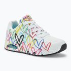 SKECHERS Damen Schuhe JGoldcrown Uno Spread The Love weiß/multicolor