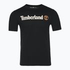 Men's Timberland Linear Logo T-Shirt schwarz